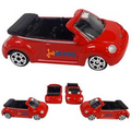 3" 1/64 Scale Volkswagen Cabrio- Red with Full Color Graphics ( Both Doors)